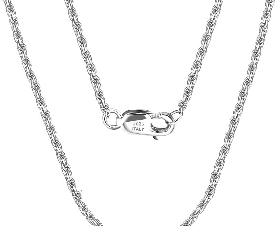 Diamond Cut Rope Chain 1.7 mm