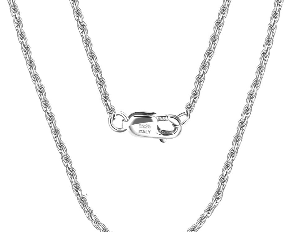 Diamond Cut Rope Chain 1.2 mm