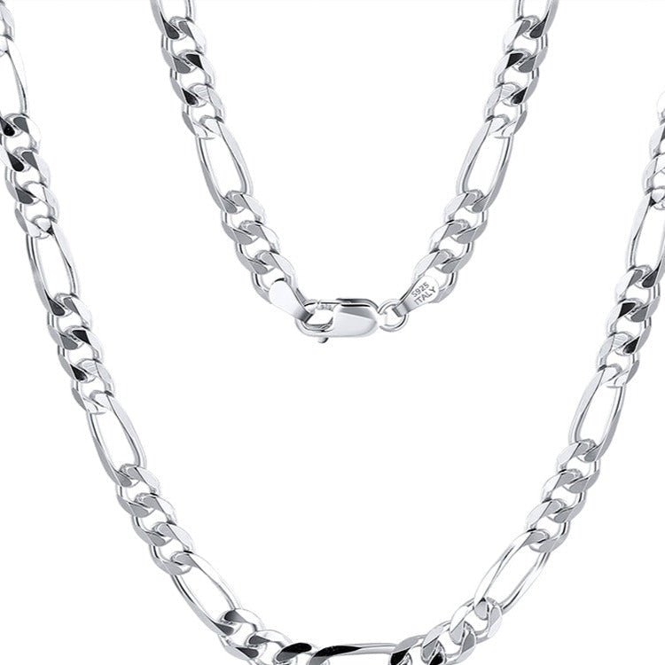 Diamond Cut Figaro Chain 5.0 mm