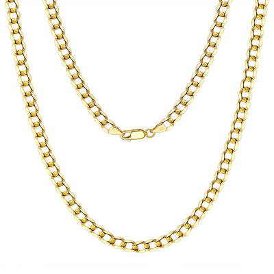 Diamond Cut Miami Cuban Link Chain 5 mm