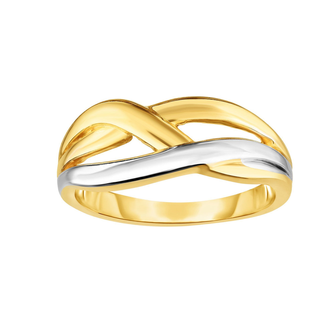 14K Two-Tone Gold Ring