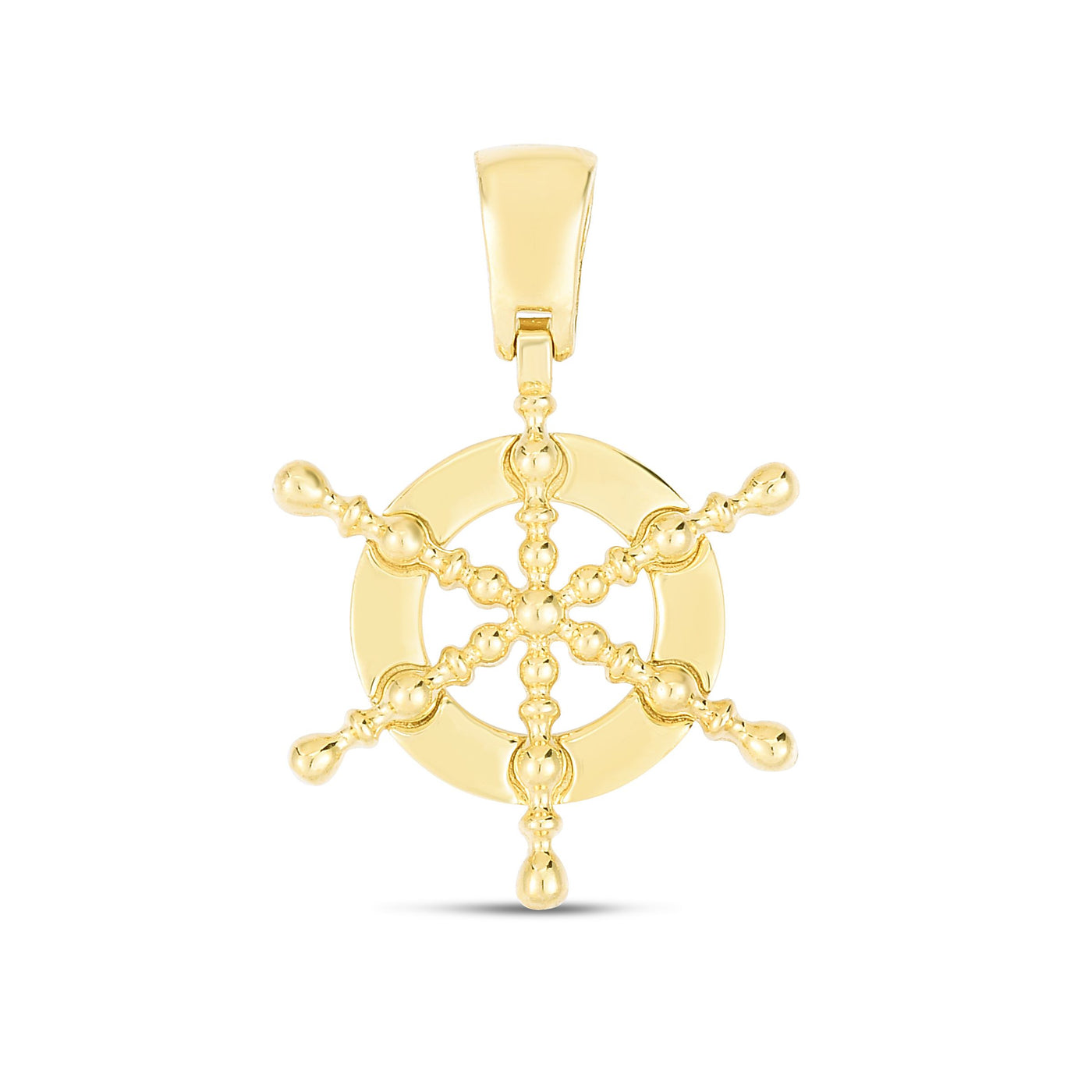 14K Men's Nautical Pendant