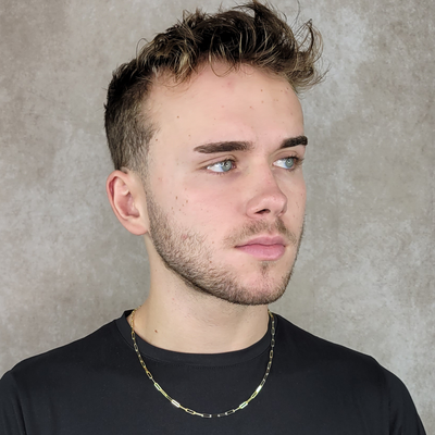 Paperclip Link Chain 3.3 mm