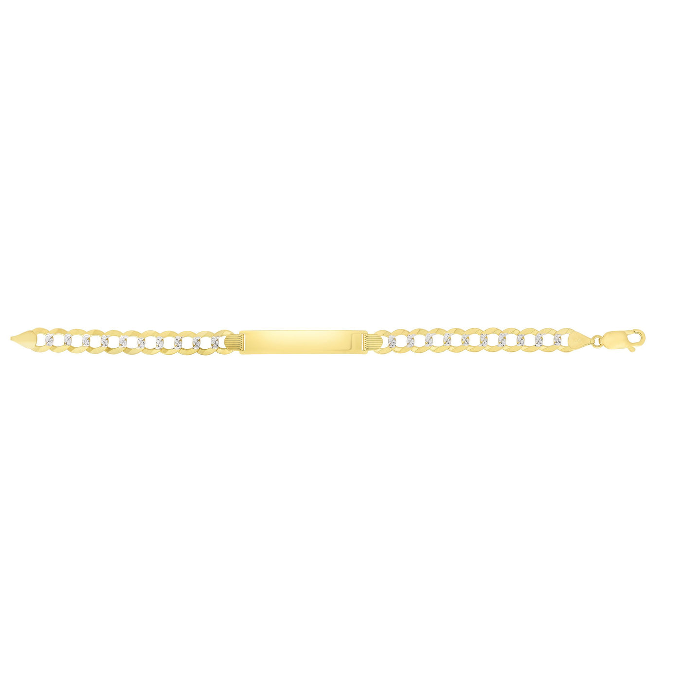 14K Gold Curb ID Chain 8.3 mm