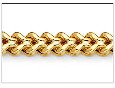 14K Gold Franco Chain 3.4 mm