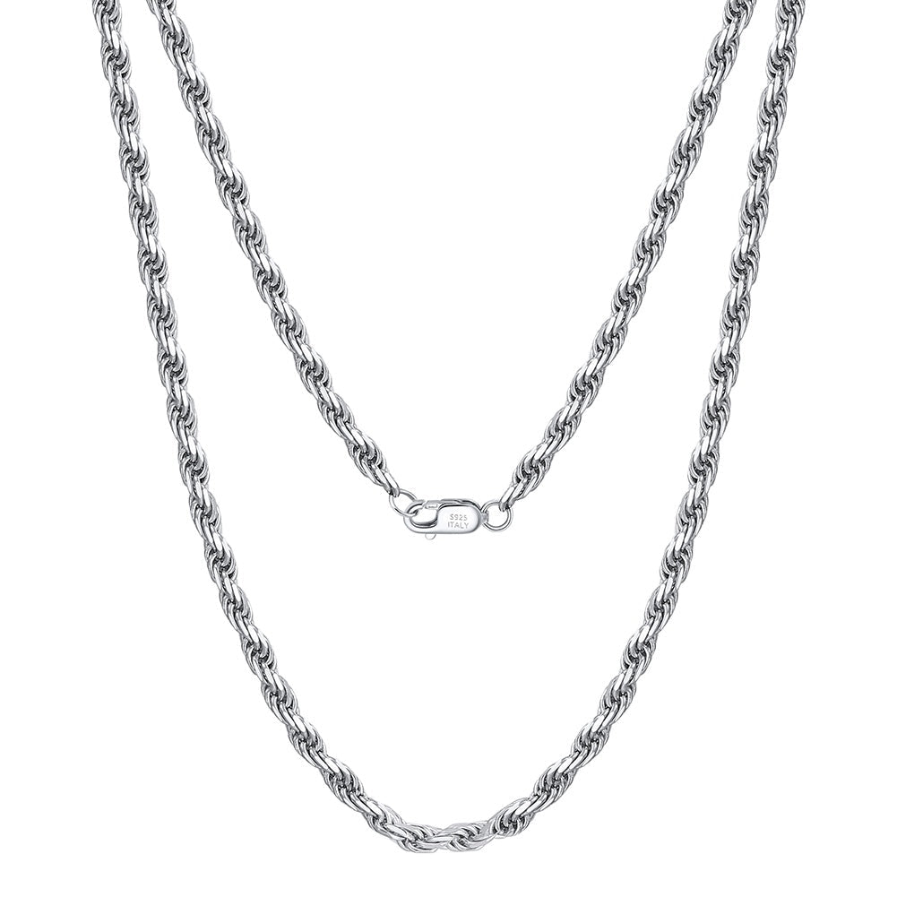 Diamond Cut Rope Chain 1.7 mm