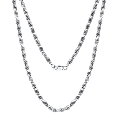 Diamond Cut Rope Chain 1.7 mm