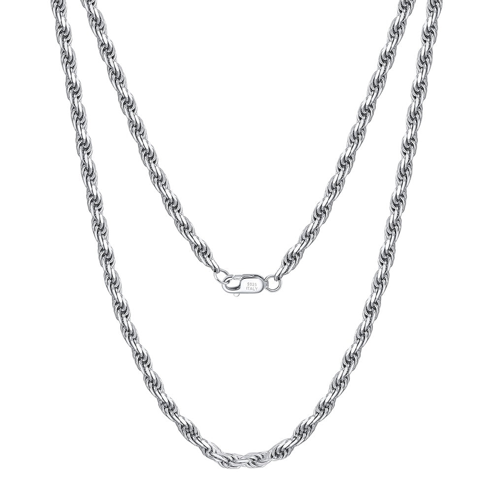 Diamond Cut Rope Chain 2.3 mm