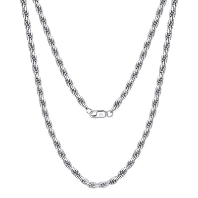 Diamond Cut Rope Chain 2.3 mm