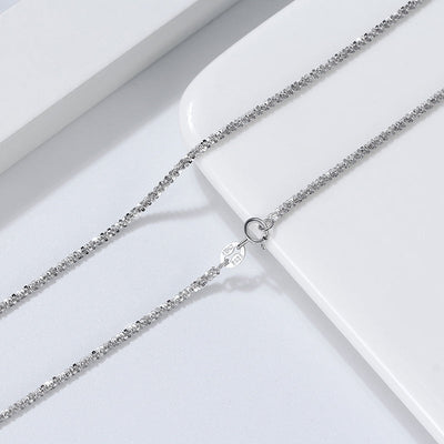 1.8 mm Starlight Silver Chain