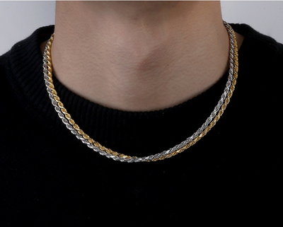 Diamond Cut Rope Chain 1.7 mm